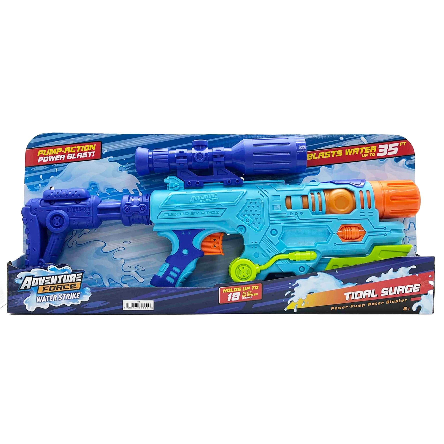 Adventure Force Water Strike Tidal Surge Power-Pump Water Blaster