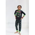 thumbnail image 2 of Monster Jam Grave Digger Pullover Pajama Shirt and Pants Sleep Set Toddler to Little Kid, 2 of 5