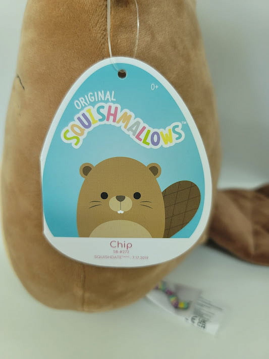 Squishmallows 40 cm Bobr Chip - Soft Toy