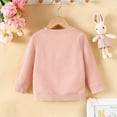 thumbnail image 5 of Gubotare Little Boy Sweatshirt Pullover Long Sleeve Cute Kids Sweaters Shirt Crewneck Cotton Top Fall Oufits Winter Clothes Children'S Hooded Sweatshirt (Light Pink,5-6 Years), 5 of 6