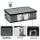 thumbnail image 2 of Caja de almacenamiento para tazas de café, contenedores de almacenamiento con capacidad para 12 cristalería, tazas de café y tazas de té, estuche acolchado para vajilla con divisores, 2 of 5