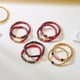 thumbnail image 4 of Pulsera apilable con dije de aficionado al fútbol, joyería deportiva, plegable y ajustable, con marco de metal, ideal para el día del partido, regalo para mamás de fútbol, estilo bohemio, 4 of 9