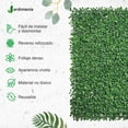 thumbnail image 4 of Muro Verde Follaje Artificial Desmontable Jardimanía, 30 Pzs verde, 4 of 8