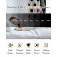 thumbnail image 5 of Black Easter Blackout Curtains 84 Inches Long, Spring Modern Cute Bunny Polka Dot Thermal Insulated Black Out Curtains, Darkening Window Curtain Drapes for Bedroom Living Room 52"x84" 2 Panels, 5 of 9