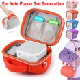 thumbnail image 2 of Hard Carrying Case Bag for Yoto Player 3rd Generation Waterproof Handbag Shockproof Protective Case for Yoto Player (3rd Gen) Blue Case, 2 of 6