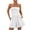 White, variant on Summer Rompers for Women 2025 Casual One-Piece Strapless Tube Top Sleeveless Skort Short Jumpsuit Beach Vacation Outfits