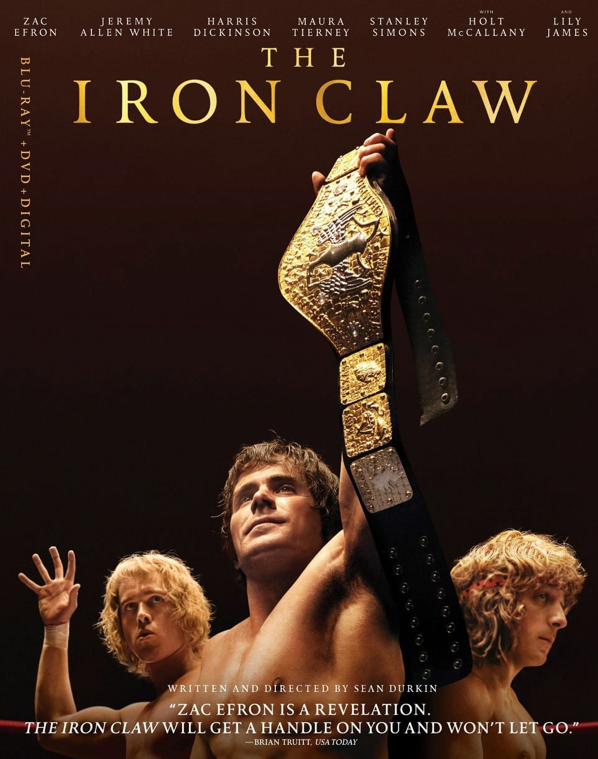 The Iron Claw (Blu-ray + DVD + Digital Copy) Lionsgate