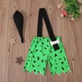 thumbnail image 2 of Ropa de verano para niños y niñas con tirantes de un solo hombro, diseño de huesos de perro, pantalones cortos con estampado geométrico de cavernícola histórico para Halloween, 2 of 4