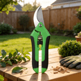 thumbnail image 2 of Pruning Shears, Garden Clippers, Stainless Steel Handheld Pruners, Labor-Saving Bypass Shears with Pulley Lever for Gardening, 2 of 7