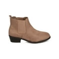 thumbnail image 2 of New Women Refresh Tildon-03 Faux Suede Round Toe Chelsea Bootie, 2 of 5