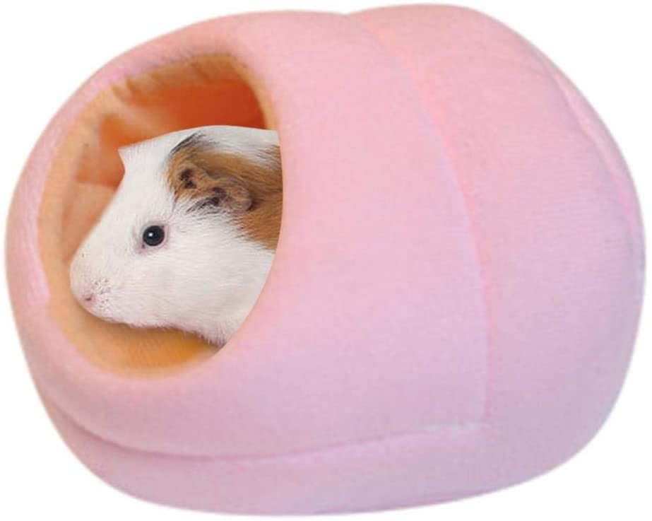 Rabbit Bed Warm Guinea Pig Burrow Bed Cute Bow House Large Hideaway