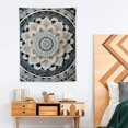 thumbnail image 2 of COMIO Elephant Mandala Cotton Small Poster Tapestry Hippie Boho Room Dorm Décor Wall Hanging Gypsy Throws Mandala Psychedelic Tapestry Beach Blanket Yoga Mat Table Cover 30 x 40 Inches, 2 of 7