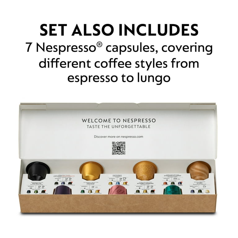 Nespresso Bundle, CitiZ&Milk Espresso Machine and Starbucks Coffee