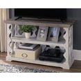 thumbnail image 5 of Bowery Hill Console Table in Gray and White, 5 of 6