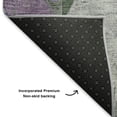 thumbnail image 5 of Addison Rugs Mayfield Premium Machine Washable Transitional Geometric Emerald Rectangle Rug, 2'6" x 3'10", 5 of 7