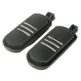 thumbnail image 1 of XFMT Black Aluminum Motorcycle Foot Pegs for Harley-Davidson Touring & Softail, Rear, Black, 1 of 4