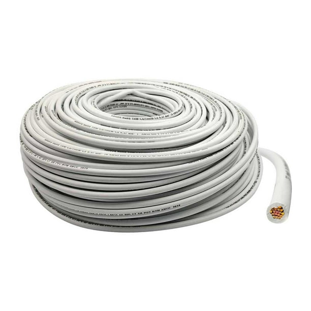 Cable Electrico THW Blanco Calibre 12 100% Cobre 100M blanco 100m