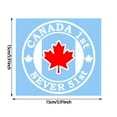 thumbnail image 3 of Dsscvnef 1PC Interesting Maple Leaf Stickers Decal Car Window Funny Bumper Sticker Decal Sticker Car Sticker Photo Sticker Outdoor Splashproof Sticker, 3 of 7