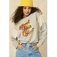 thumbnail image 3 of A French Terry Knit Graphic Sweatshirt M, 3 of 4