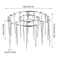 1PC Stainless Steel Air Fryer Skewer Rack with 15 Skewers, Multi ...