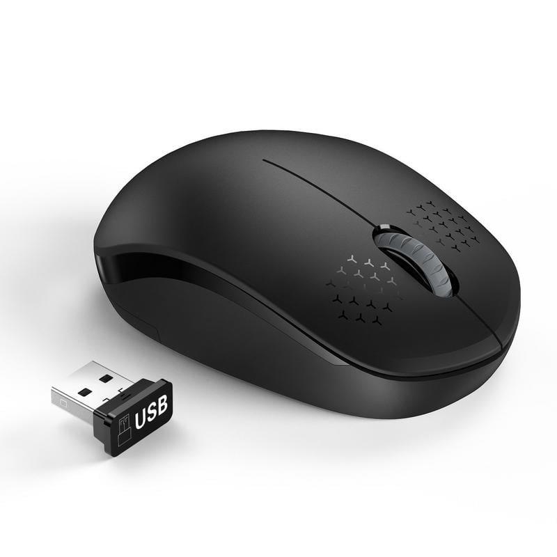 Homyl Portable Cordless Optical Mini Mouse Bluetooth 4.0 for Office Laptop 