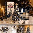 thumbnail image 7 of DIY Beaded Christmas Tree Craft Kit for Adults(Santa), 3D Crystal Bead Holiday Craft Set with Star Tree Topper, Christmas Beading Kits for Tabletop, Home Decor(D), 7 of 7