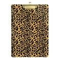 thumbnail image 6 of ALAZA Plastic Clipboard A4 Letter Size Decorative Clipboards for Students Women Men 9" x 12.5" Leopard Print, 6 of 6