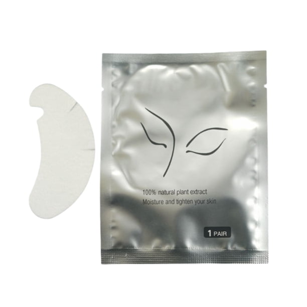 Seitruly Parche de papel para extensión de pestañas, 1 par, almohadillas adhesivas transpirables para debajo de los ojos, parches adhesivos para ojos, Cuidado de ojos Plata Seitruly CE014481-01