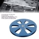 thumbnail image 3 of Carrete De Recogida Vacío, Carrete Vacío De aleación De Aluminio De 6 Orificios De 1/4 Y 7 Pulgadas Para Reproductor De Cinta De Carrete A Carrete, 3 of 7