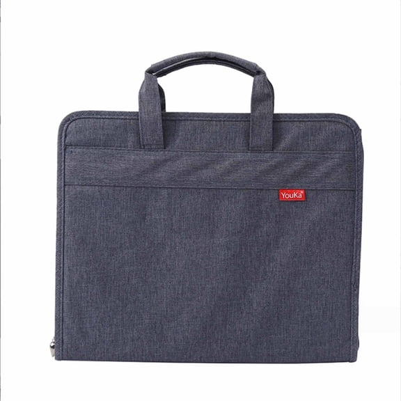 EUDIDV Paper Folder Holder Canvas Accordion Bag Multi Layer Document Bag Student Document Bag Portable Test Paper Bag Storage Bag Portable File Case