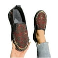 thumbnail image 5 of Wowcloth Women's Fashion Casual Slip-On Sneakers – Rhinestone Studded Platform Loafers with Thick Sole for Everyday Comfort & Trendy Footwear, 5 of 9