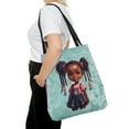 thumbnail image 4 of Tote Bag, Spring Tote, Afro Girls Tote, 4 of 4