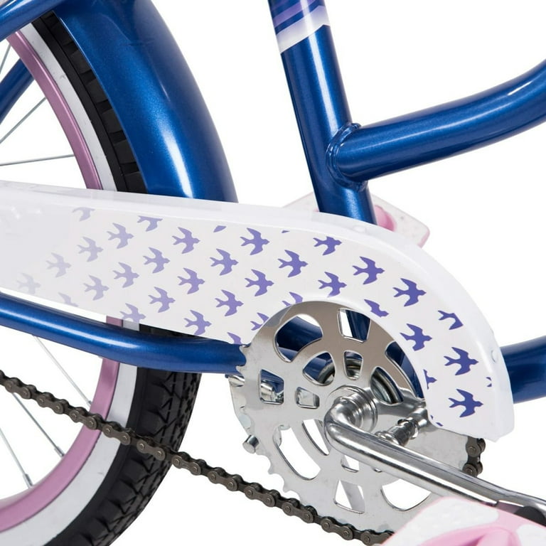 Huffy 20 Good Vibrations Girls Cruiser Bike Blue and Yellow
