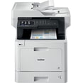 thumbnail image 1 of Impresora láser multifunción inalámbrica Brother Color MFC-L8900CDW, blanca - Impresión, copia, escaneo y fax - 33 ppm, 2400 x 600 ppp, pantalla táctil LED de 5", impresión dúplex automática, alimenta, 1 of 5