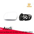 thumbnail image 2 of 1pc Right-Heating Side Mirror Glass Lens Door Wing Mirror Glass for Audi A4 S4 RS4 B8.5 2011-16, A5 S5 RS5 B8.5 10-16, A3 8P RS3, 2 of 7