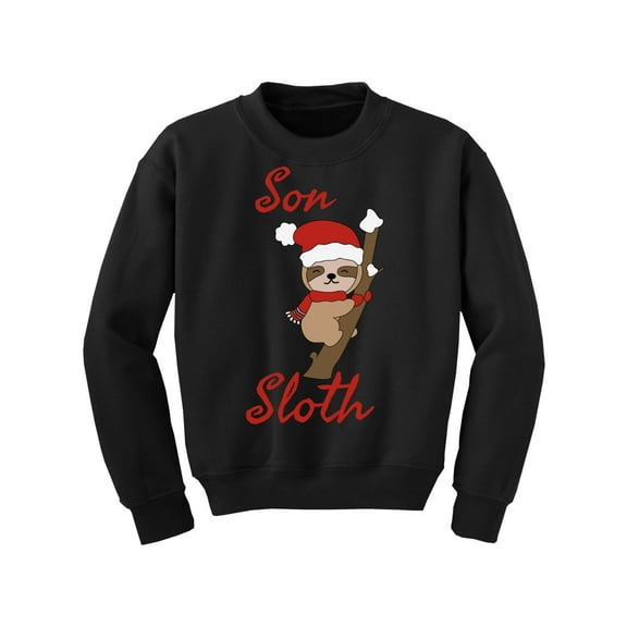 Awkward Styles Christmas Sweater for Boys Kids Youth Xmas Son Sloth Sweatshirt
