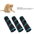 thumbnail image 3 of Tubo de túnel para gatos túnel plegable ligero interactivo para gatos para gatitos para suministros para mascotas ANGGREK Otros, 3 of 8