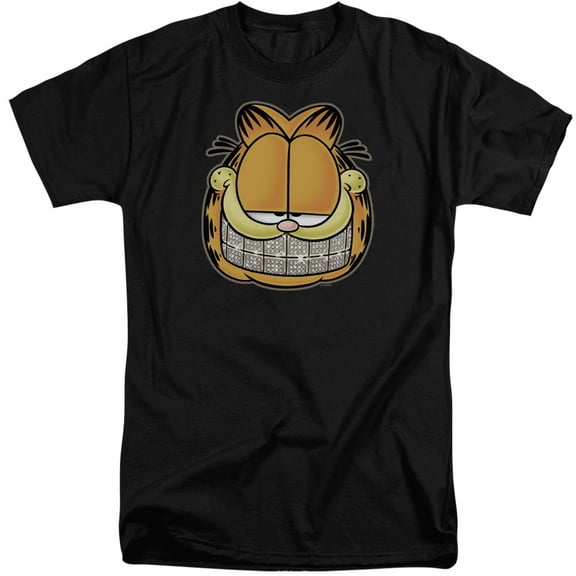 Garfield Nice Grill S/S Adult Tall Black