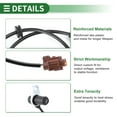 thumbnail image 3 of Unique Bargains ABS Wheel Speed Sensor ABS Sensor Anti-lock Braking System Sensor for Nissan Maxima 2002-2003 V6 3.5L No.479112Y060 Front Left, 3 of 7