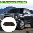 thumbnail image 2 of Cubierta del Tablero Unique Bargains para Chevrolet Silverado 2014-2018 sin Hud Alfombrilla de Cubierta del Tablero de Consola Central de Poliéster Marrón 1 Pcs, 2 of 7