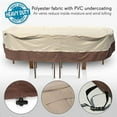 thumbnail image 2 of Pyle Patio Table Chair Cover - Armor Shield Lawn Veranda Porch Deck Ottoman Wicker Furniture Cover, 2 of 7