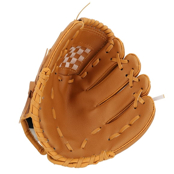 Ergonomic Professional Baseball Glove, Soft PU Leather Softball Mitts with Enhanced Grip for Youth Adult