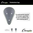 thumbnail image 4 of Champion Sports Men's Cup and Athletic Supporter, Grey, Adult, 4 of 5
