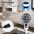 thumbnail image 4 of Ventilador de Pie Silencioso CM-TOP VEN22: 3 Velocidades, Oscilación y Altura Regulable, Ideal para Hogar, 4 of 6