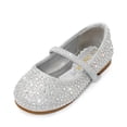 thumbnail image 1 of Zapatos de Vestir para Niñas Pequeñas DREAM PAIRS Mary Jane Plateados, 1 of 8