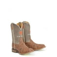 thumbnail image 3 of Men's Tin Haul Puzzler Boots with Bucking Sole Handcrafted Brown, 3 of 3