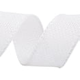 thumbnail image 2 of Joycrosso Burlap Wired Edge Ribbon 1 inch x 10 Yards, White, Ideal for Crafting, Gift Wrapping, Wreath, Christmas Tree, and Rustic Wedding Decorations, 2 of 4