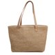 thumbnail image 4 of Bolsa grandes tejidos de paja de playa para mujer de mano de compras de hombro de Color puro Sywqhk Para Estrenar, 4 of 9