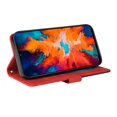 thumbnail image 4 of Case for Motorola Moto G50 Leather Wallet Book Flip Folio Stand View Cover - Red, 4 of 5