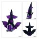 thumbnail image 4 of Xihbxyly Adorno de Gnomo de Halloween, Sombrero de Bruja Único y Alas Brillantes, Diseño de Barba Artesanal, Decoración Caprichosa para El Hogar y La Oficina, Ideal para Fiestas de Halloween, Regalo, 4 of 5